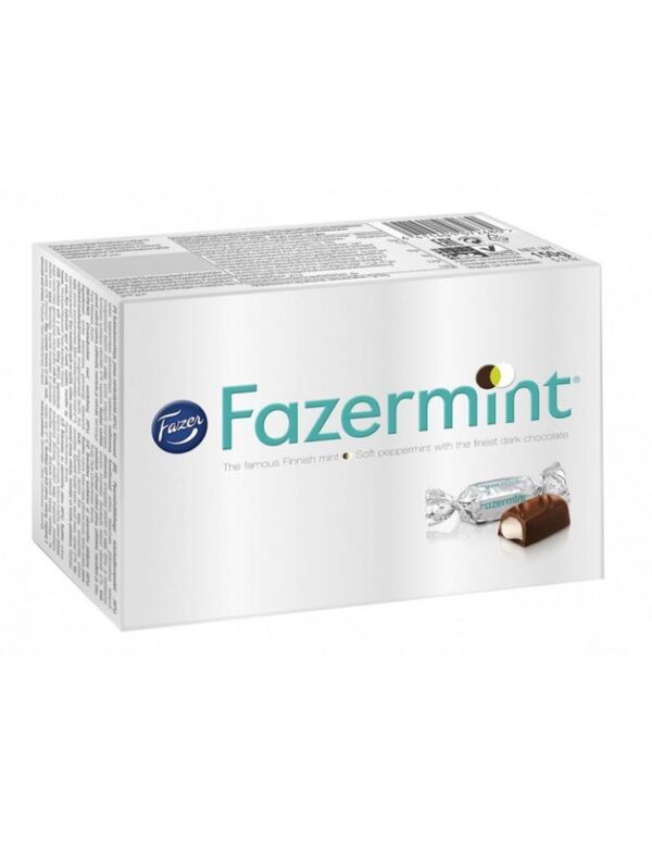 Fazer Fazermint Mint Filled Chocolate Pralines 150g Box Pralines & Gifting - Image 4