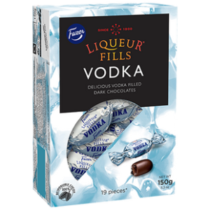 Fazer Finlandia Cranberry Vodka Filled Chocolates 150g Box