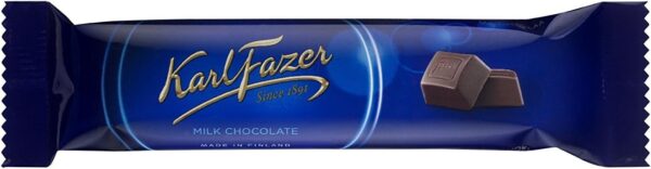 Fazer Karl Fazer Blue Milk Chocolate Bar 200g - Image 3