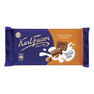 Fazer Karl Fazer Salty Toffee Crunch 200g Mass-Market Bar