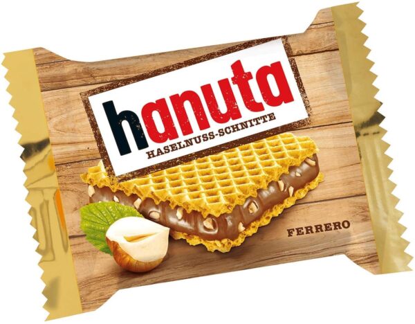 Ferrero Hanuta Hazelnut Wafer Sandwich 10-pack Box
