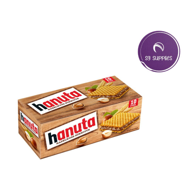 Ferrero Hanuta Hazelnut Wafer Sandwich 10-pack Box - Image 2