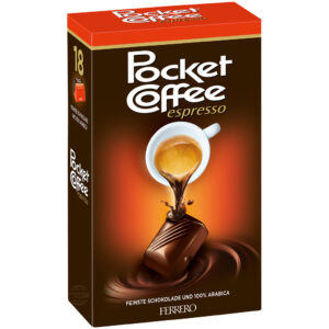 Ferrero Pocket Coffee Espresso Filled Praline 18-pc Box