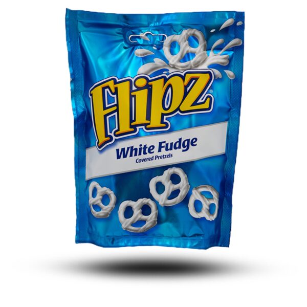 Flipz White Fudge Covered Pretzels 141g Bag - Image 5