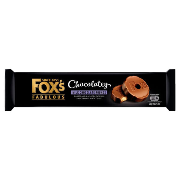 Fox's Chocolatey Milk Chocolate Rounds 130g Pack - Image 2