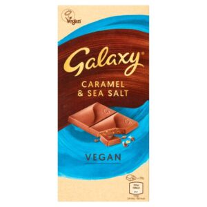 Galaxy Vegan Caramel & Sea Salt Bar 100g