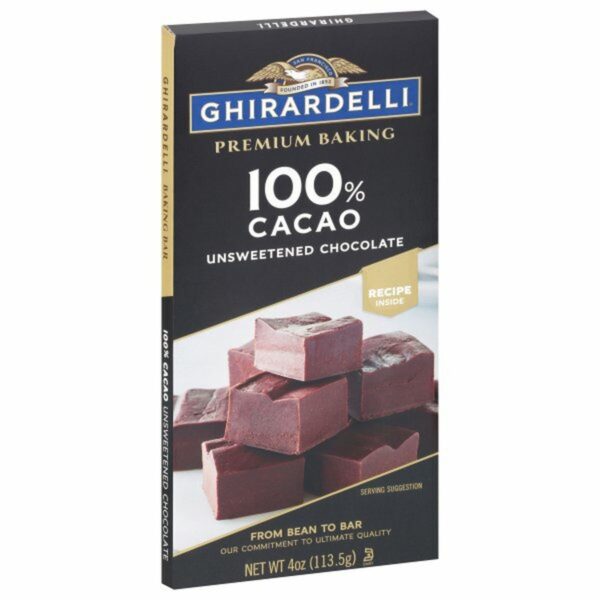 Ghirardelli Baking Bar 100% Cacao Unsweetened 113g - Image 3