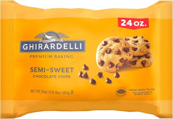 Ghirardelli Baking Chips 60% Bittersweet Chocolate 340g Bag - Image 4