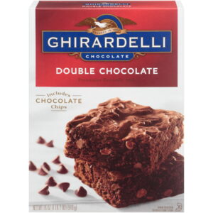 Ghirardelli Double Chocolate Brownie Mix 567g Box
