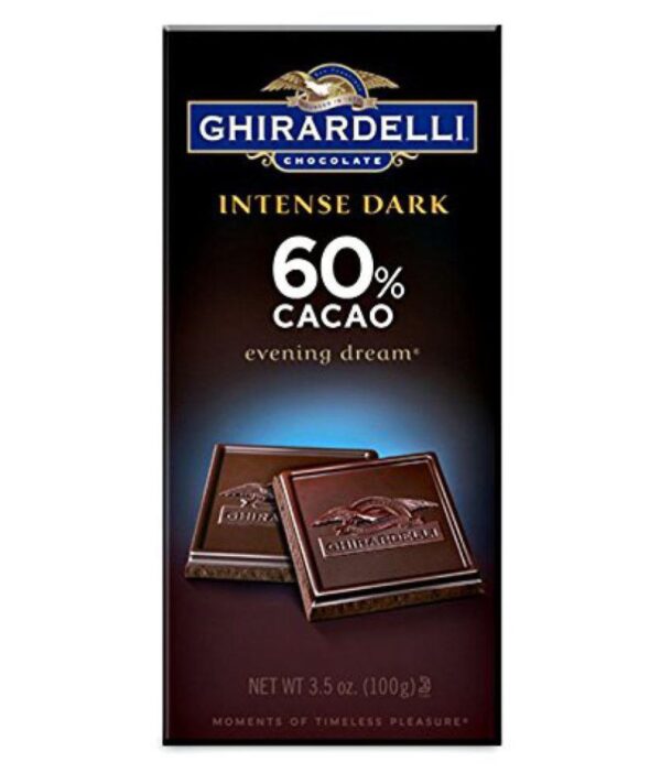 Ghirardelli Intense Dark Bar 60% Cacao 100g