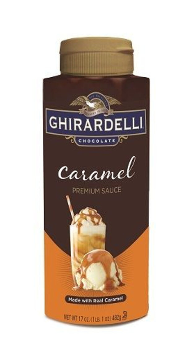 Ghirardelli Premium Sauce Caramel 454g Bottle - Image 3