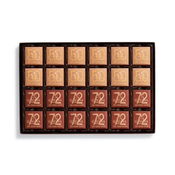Godiva Carrés 72% Dark Chocolate 36-pc Box - Image 2