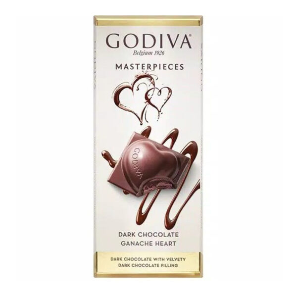 Godiva Masterpieces Dark Chocolate Ganache Heart 146g Bag - Image 2