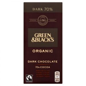 Green & Black's Organic Bar Dark 70% 90g