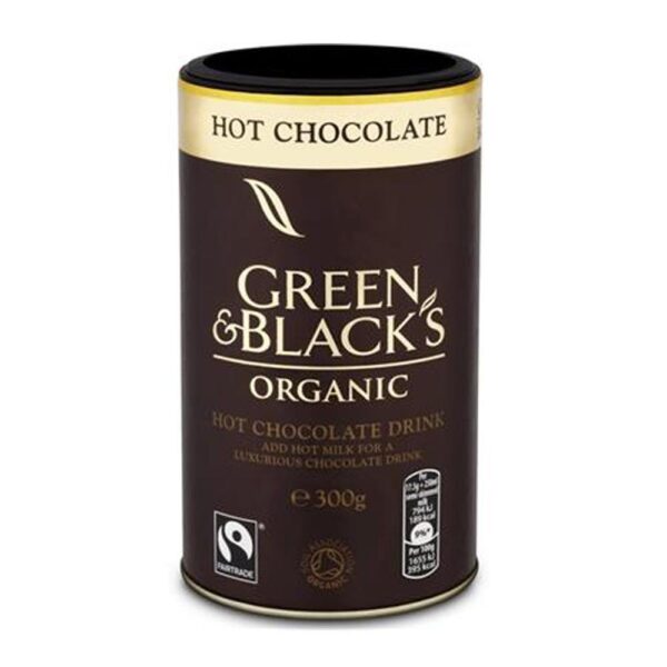 Green & Black's Organic Hot Chocolate 300g Jar