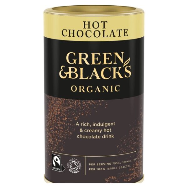 Green & Black's Organic Hot Chocolate 300g Jar - Image 2