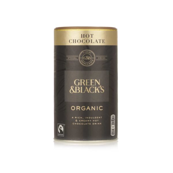 Green & Black's Organic Hot Chocolate 300g Jar - Image 4