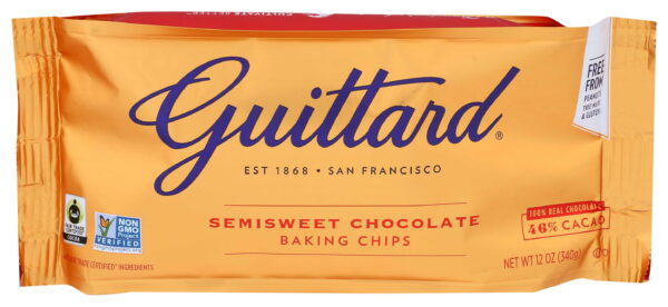 Guittard Baking Chips Semi-Sweet 2.5kg Bag