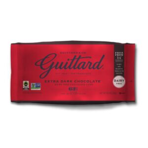 Guittard Couverture Wafers 63% Extra Dark Chocolate 2.5kg Bag