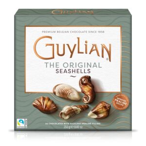 Guylian Belgian Chocolate Seashells Hazelnut Praline 11-pc Box