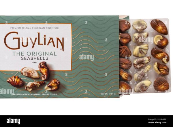 Guylian Belgian Chocolate Seashells Hazelnut Praline 11-pc Box - Image 3