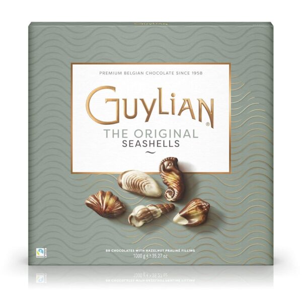 Guylian Belgian Chocolate Seashells Hazelnut Praline 11-pc Box - Image 4