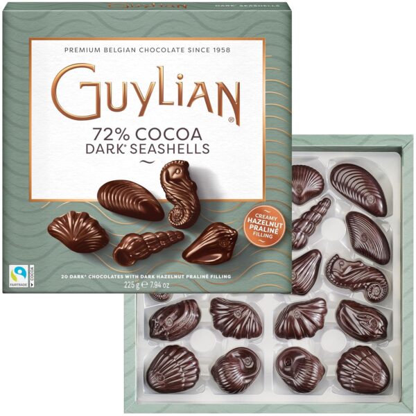 Guylian Belgian Chocolate Seashells Hazelnut Praline 11-pc Box - Image 6