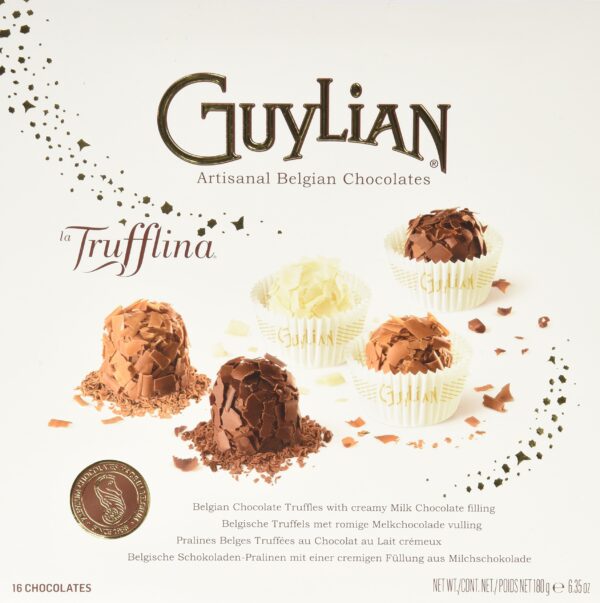 Guylian La Trufflina Assorted Truffles 16-pc Box - Image 2