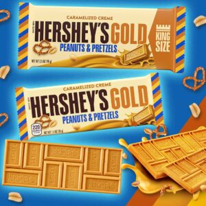 Hershey's Gold Bar Peanuts & Pretzels 39g