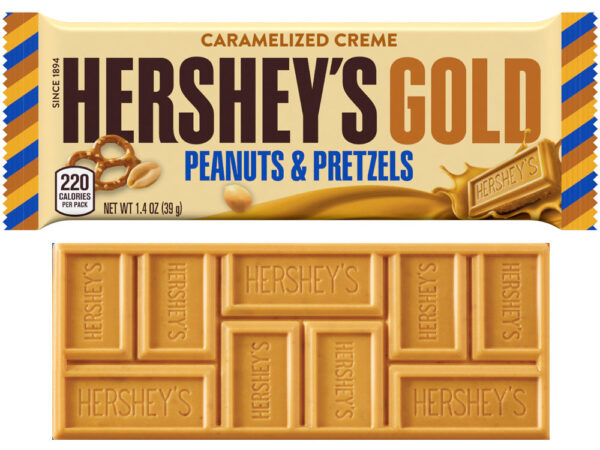 Hershey's Gold Bar Peanuts & Pretzels 39g - Image 4