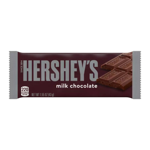 Hershey's Milk Chocolate Bar Classic 43g - Image 2