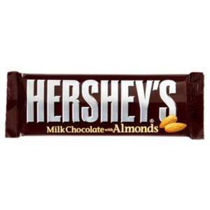 Hershey's Milk Chocolate with Almonds Bar Classic 41g