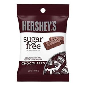 Hershey's Sugar-Free Milk Chocolate Bar 85g Bag of Miniatures