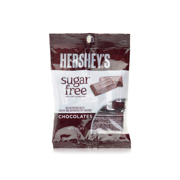 Hershey's Sugar-Free Milk Chocolate Bar 85g Bag of Miniatures - Image 2