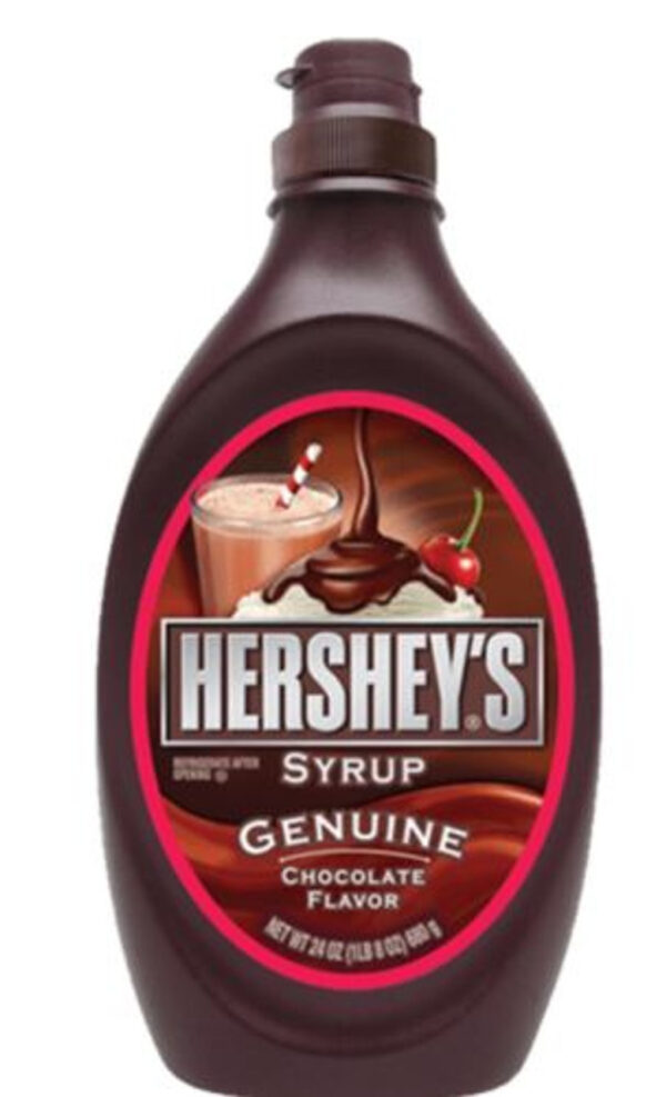 Hershey's Syrup Genuine Chocolate 680g Bottle - Image 3