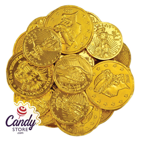 House Brand Chocolate Coins (Gelt) Milk Chocolate 75g Net Bag - Image 2
