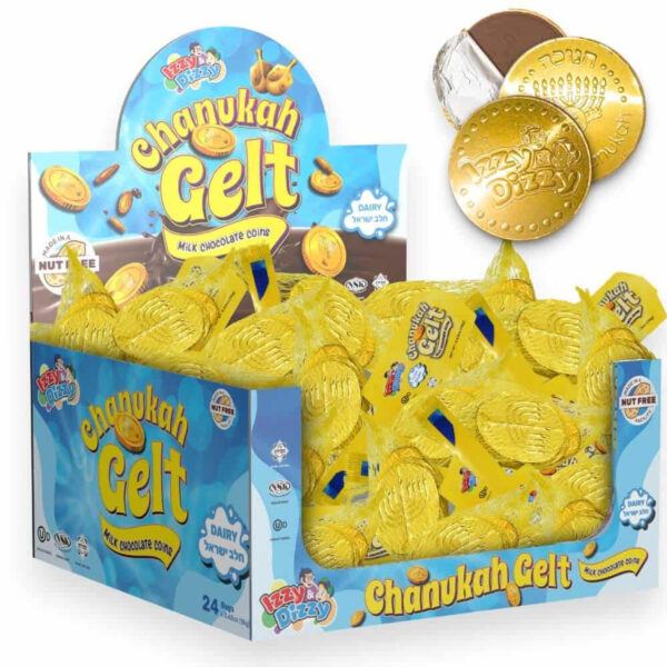 House Brand Chocolate Coins (Gelt) Milk Chocolate 75g Net Bag - Image 3