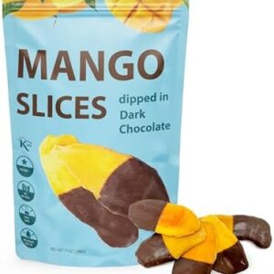 House Brand Chocolate Covered Mango Slices 500g Tub