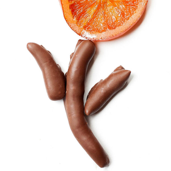 House Brand Chocolate Covered Orange Peel 500g Tub - Image 2