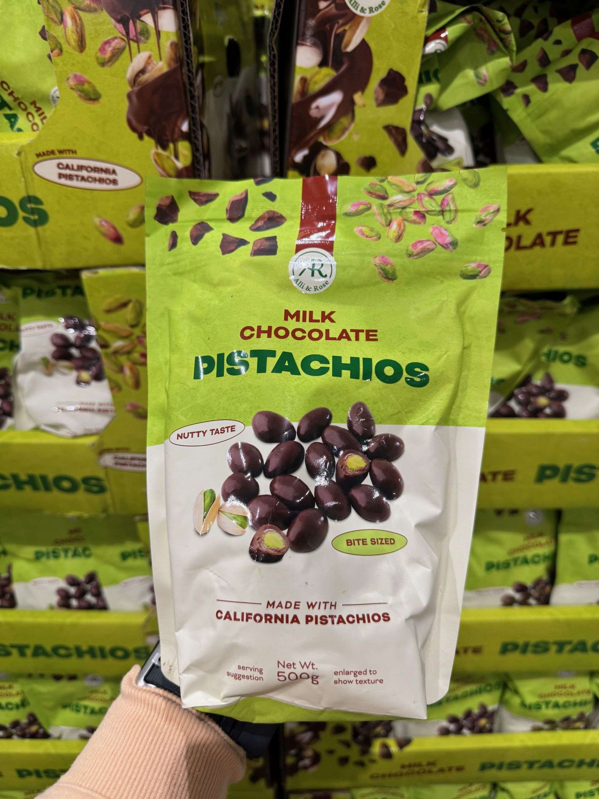 House Brand Chocolate Covered Pistachios 500g Tub Pralines & Gifting