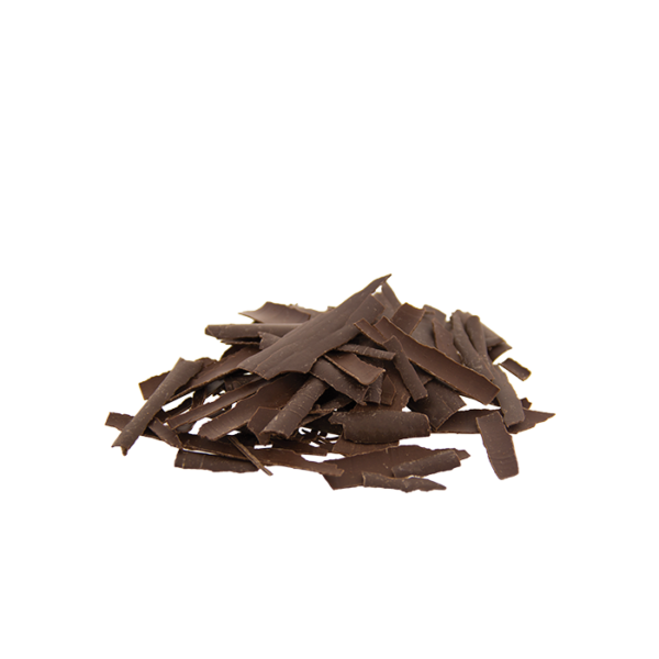 House Brand Dark Chocolate Shavings 200g Tub - Image 2