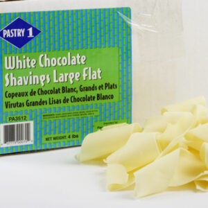 House Brand White Chocolate Shavings 200g Tub