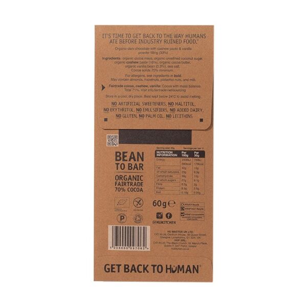 Hu Cashew Butter + Vanilla Bean Bar 60g - Image 4