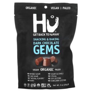 Hu Chocolate Gems for Baking 255g Bag
