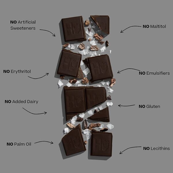 Hu Salty Dark Chocolate Bar 70% Cacao 60g - Image 5