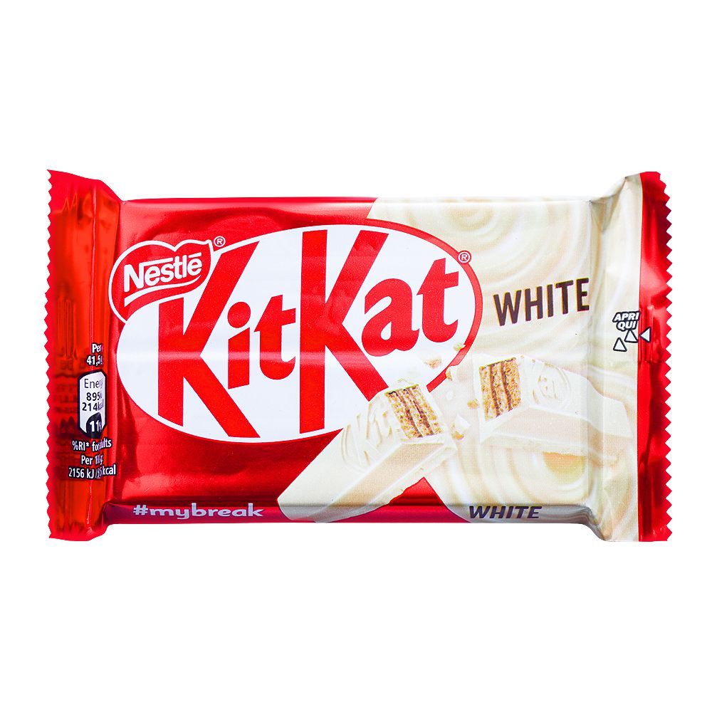 Kit Kat 4-Finger White Chocolate Bar Classic 41.5g