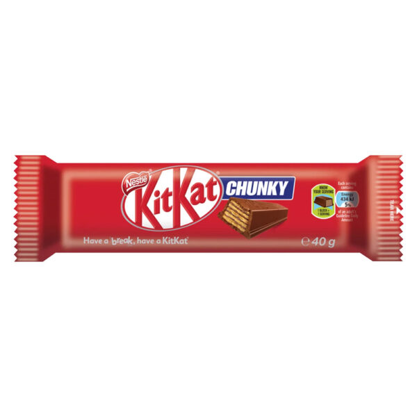Kit Kat Chunky Bar Original Milk Chocolate 40g - Image 2