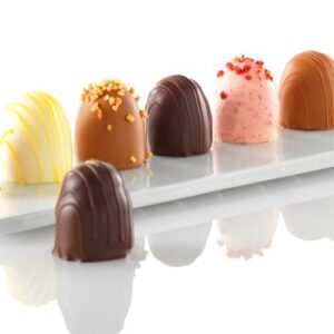 Läderach Mini Mousses "Milk, Dark, White Assortment" 12-pc Box