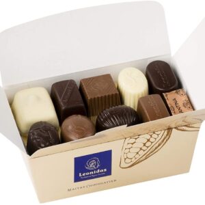 Leonidas All White Chocolate Assortment Ballotin Gift Box 500g