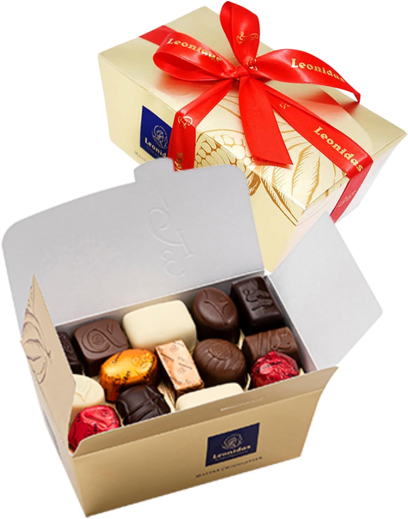 Leonidas All White Chocolate Assortment Ballotin Gift Box 500g - Image 2